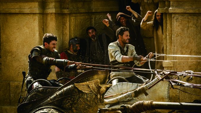 Toby Kebbell plays Messala Severus and Jack Huston plays Judah Ben-Hur Ben-Hur from Paramount Pictures and Metro-Goldwyn-Mayer Pictures.